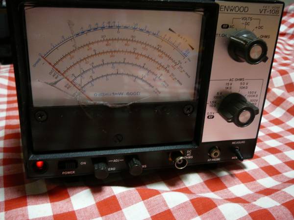 KENWOOD製 Ｐ型電子電圧抵抗計 ＶＴ－１０８