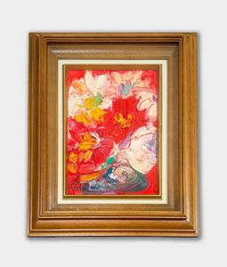 「真作」宮田為義　薔薇の絵　靜物画　絵画　油彩画　額装　F15号 宮田為義の値段と価格推移は？｜2件の売買データから宮田為義の価値が