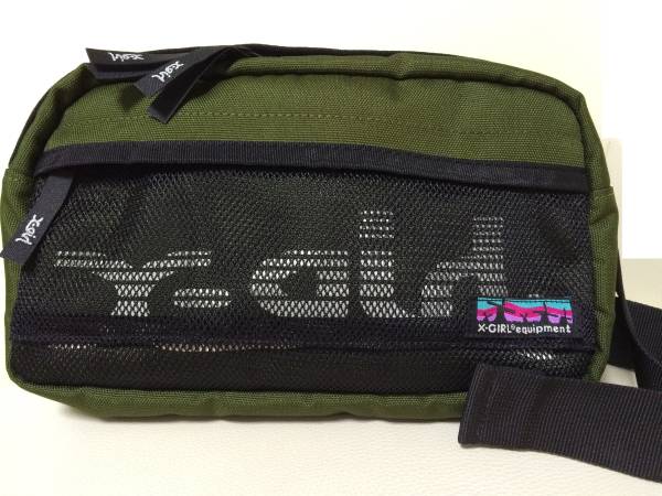 エックスガールX-GIRLボディバッグ ムック本掲載☆SPORTYBODYBAG