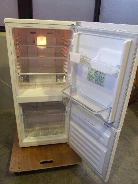 美品！2013年製 無印良品 110L デザイン冷蔵庫 RMJ-11B MUJI