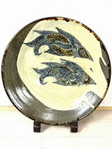やちむん 金城敏昭さん 魚紋海老紋の壺 26cm 金城敏男の値段と価格推移は？｜10件の売買データから金城敏男の価値が