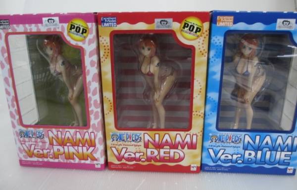 メガハウスP.O.P LE ナミver.PINK BLUE RED3点セット ワンピース