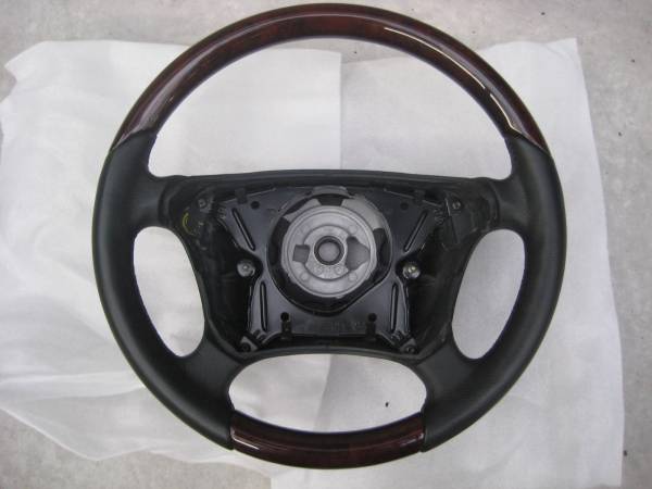 ★希少★純正ウッドコンビハンドル中古★Ｗ463ＧクラスEクラス★_2