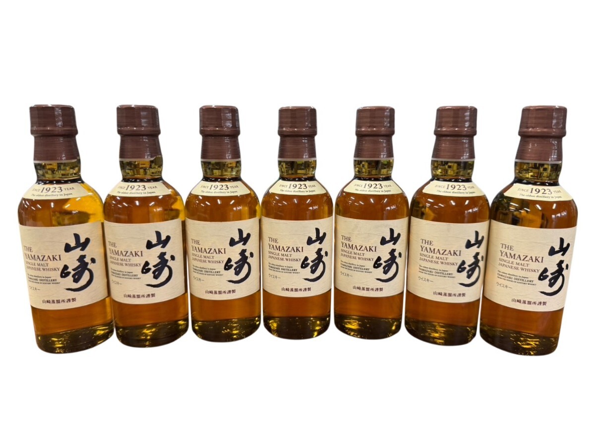 山崎 180mlの値段と価格推移は？｜116件の売買データから山崎 180mlの