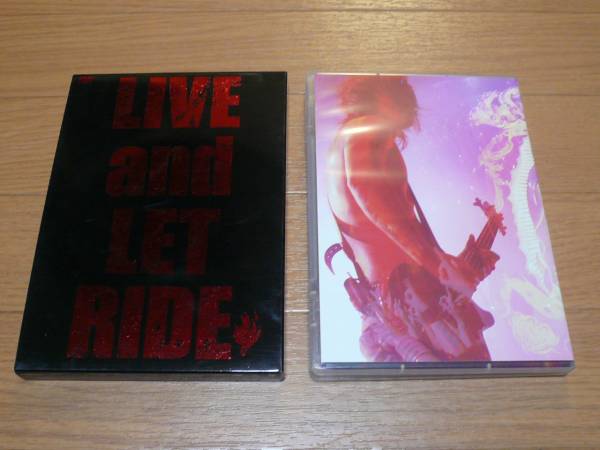 J ファンクラブ限定DVD「LIVE and LET RIDE」LUNA SEA FC限定