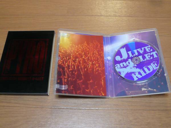 J ファンクラブ限定DVD「LIVE and LET RIDE」LUNA SEA FC限定