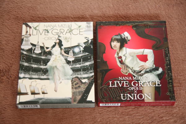 水樹奈々ブルーレイLIVE GRACE 1&2 + UNION Blu-ray送料無料