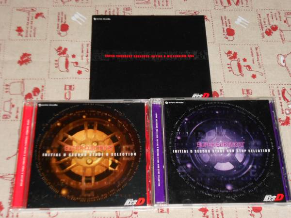 公式 カタログ ♪頭文字D【INITIAL D MILLENNIUM BOX】CD-BOX♪5枚組