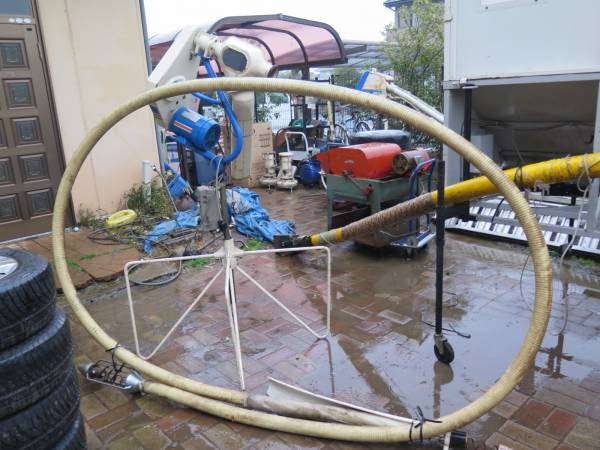 イセキ バネコン B810－3 ホース8m 200V仕様 実働中古(農業機械 