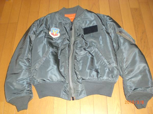 米軍実物　ＭＡ－1　１９６９年　縦ステッチ　Ｌ－2ｂ　Ｎ－2ｂ