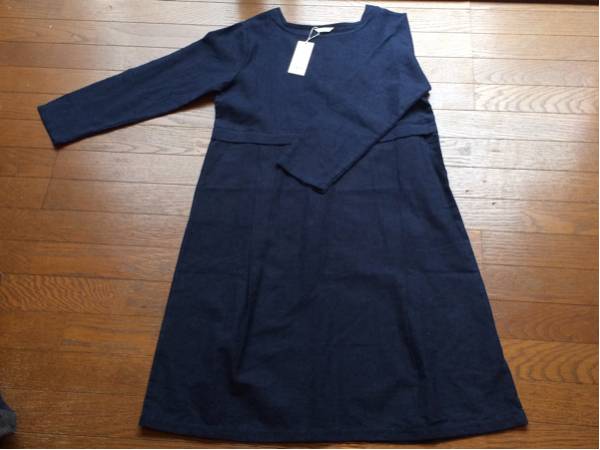 STUDIO CLIP 未使用 綿麻ワンピース