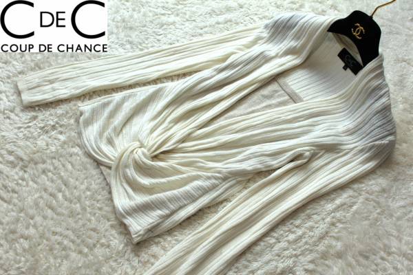 美品！クードシャンス サイズ40 大人可愛い ツイン風トップス♪