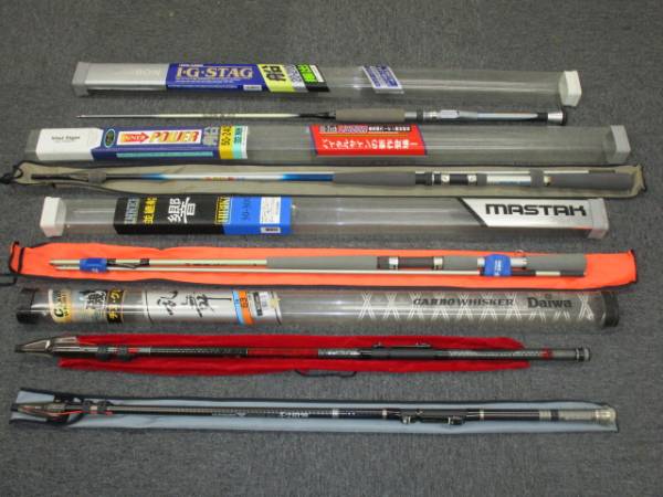 DAIWA SHIMANO 響 他 釣り竿 5本セット 中古6神32