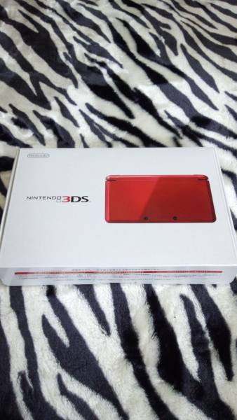 ☆新品☆　ニンテンドー　３ＤＳ　メタリックレッド　☆