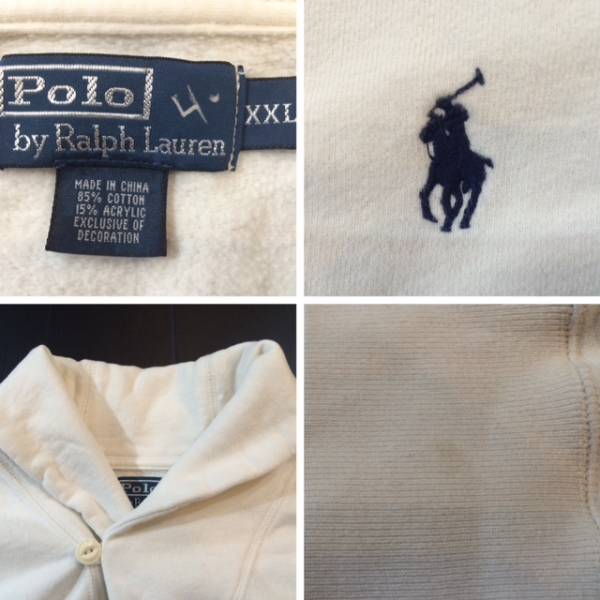 ラルフローレンRalphLaurenショールカラーカーディガン(XXL)A950