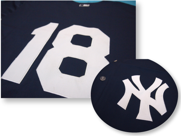 MLBヤンキースオーセンティックBPユニフォーム【黒田博樹#18】