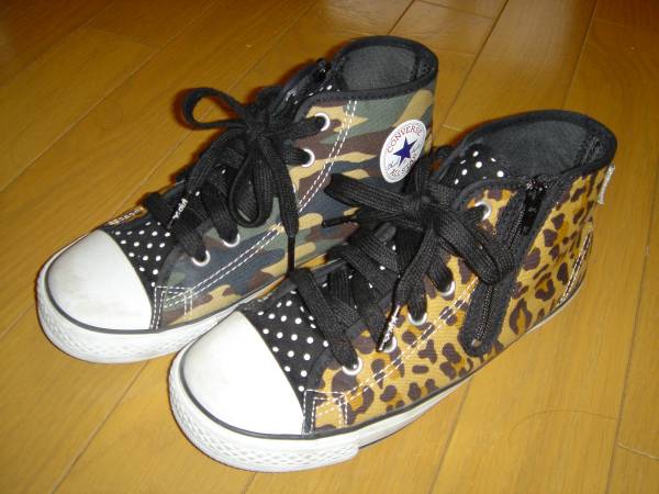 x-girl　stages　コンバース　コラボ　スニーカー　２２cm　美品