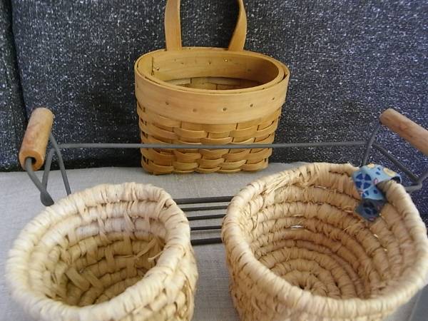ナチュラル雑貨白樺バスケットかごワイヤー天然生活ＳＭ２_3