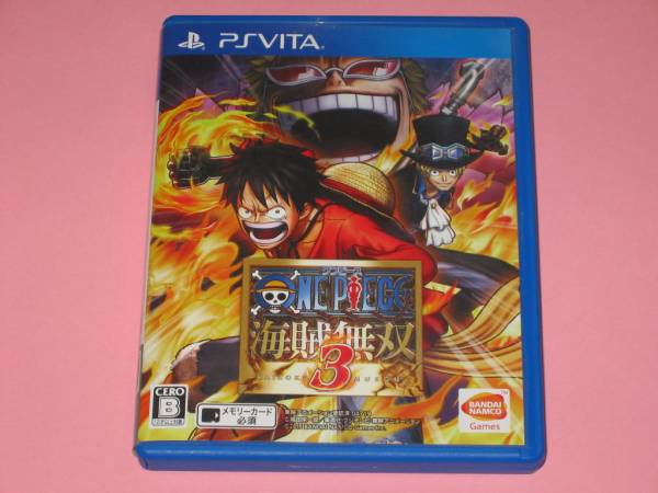 【新品】PSVITA/ワンピース海賊無双３ 前日発送OK