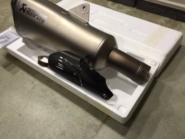 BMW 純正 R1200RT LC 水冷 アクラポビッチマフラー(BMW用 