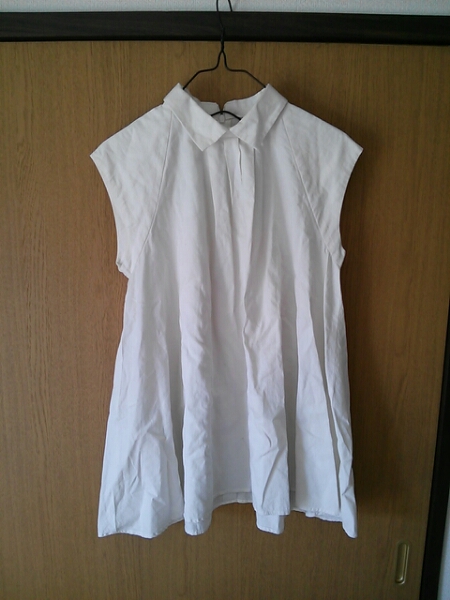 ノートエシロンス EBONY 襟つきフレアシャツ