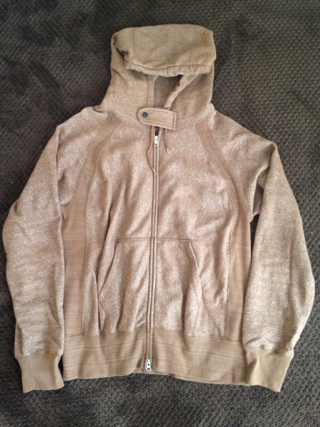 Engineered Garmentsエンジニアドガーメンツ 厚手ジップパーカ