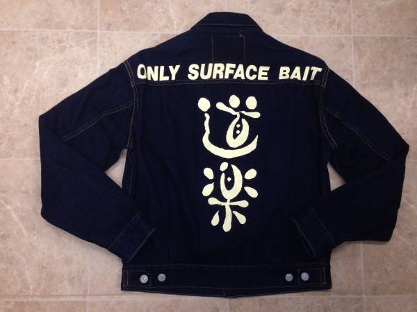 EVISU No2 道楽Dowluck デニムジャケット 40 エヴィス 2nd 濃紺