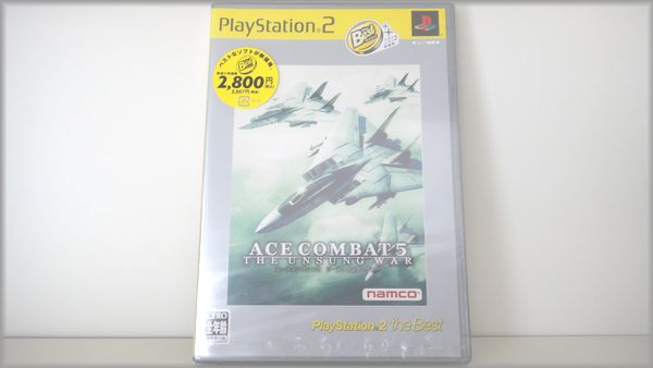 エースコンバット5 ジ・アンサング・ウォー PS2 Best版 未開封