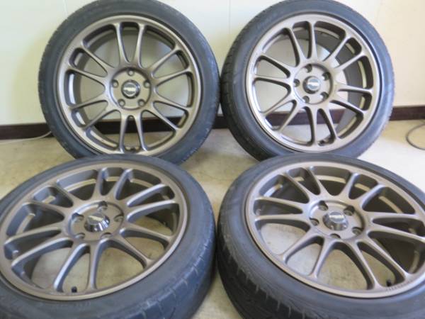 A-TECH FAINALSPEED ブロンズ 215/45R17 ステップノアVOXY他