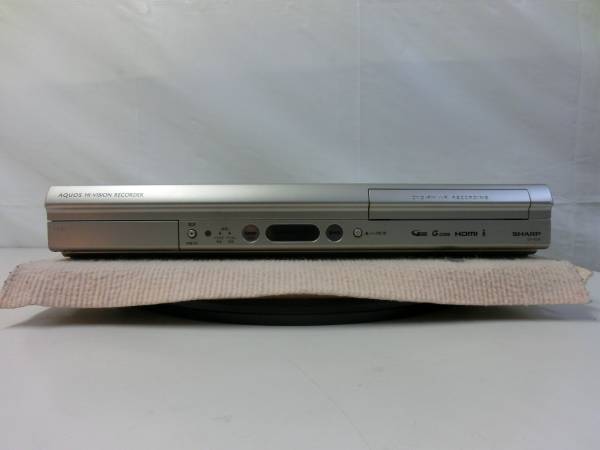 (677)SHARP DV-AC34 AQUOSハイビジョン 400GB B-CAS付き