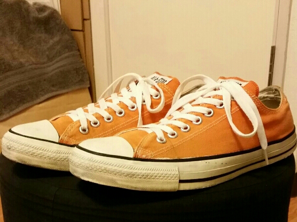 CONVERSE ALL★STAR オールスター made in USA/オレンジ