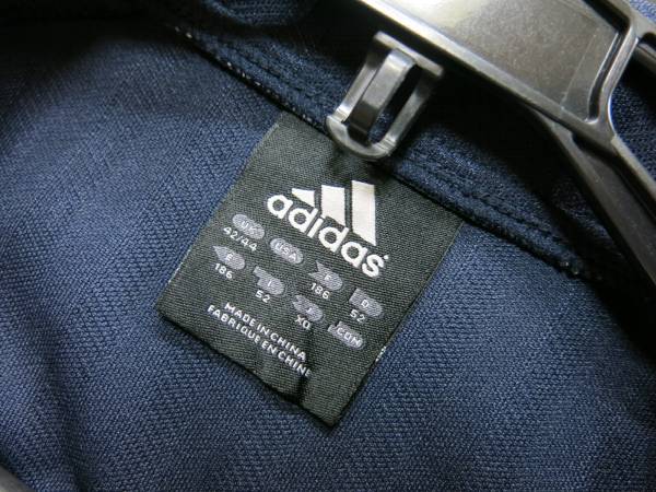 美品/ゆったり！◆アディダス シャドーストライプ ジャージ◆XO