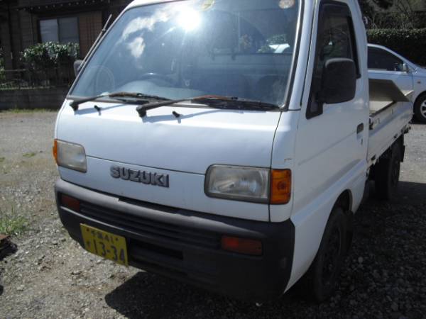 スズキ キャリートラック 4WD 5MT 走行少 機関良好 スズキスーパー
