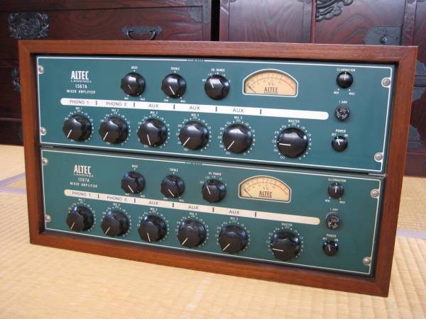 ALTEC 1567A 真空管ミキサーアンプ（プリ）ペア アルテック(本体