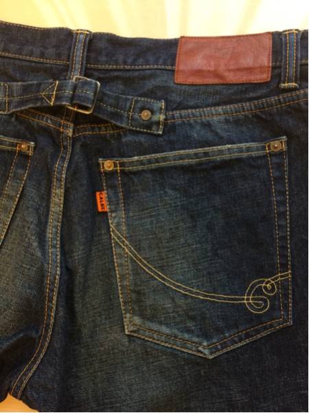 calee ストレートデニムパンツ 34 ヴィンテージ加工 radiall