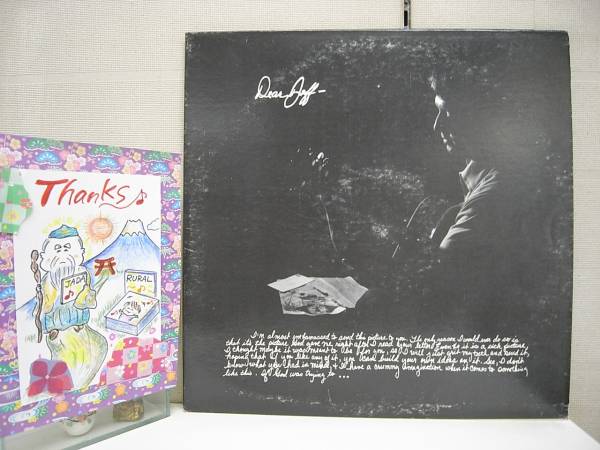 USフォークロックSSWサイケ[JEFF DAVIS/Dear]センシティヴ優名盤