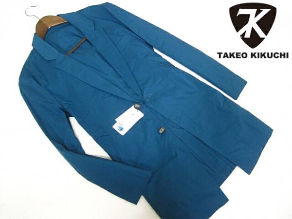 新品▼タケオキクチ　スプリングコート　チェスター　春物　XL