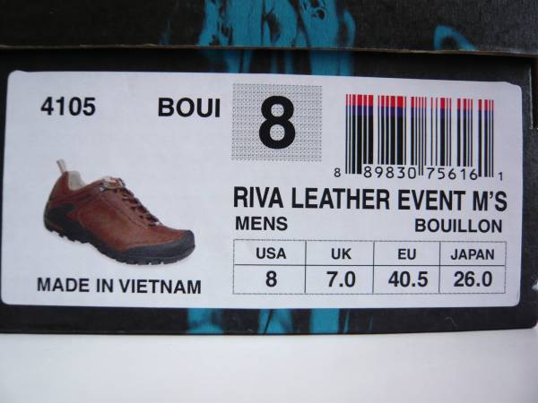 ★新同★Teva★RIVA LEATHER EVENT★Bouillon、メンズ、26.0cm