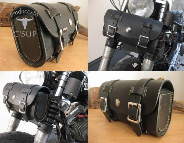 BG-13■ブラック■ サドルレザー ツールバッグ