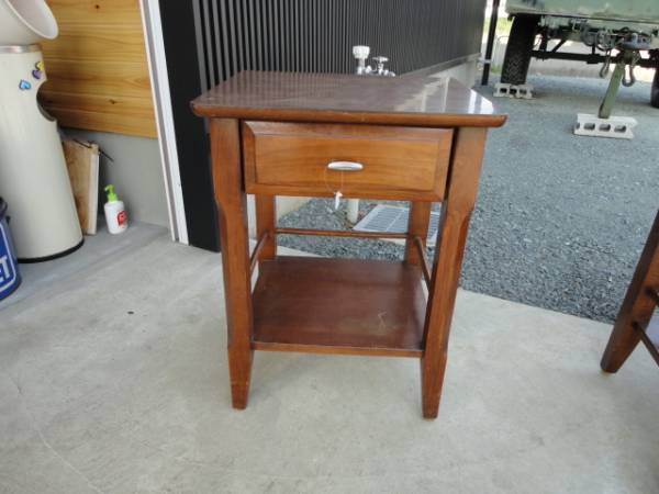 米軍放出品 ナイト　サイド　テーブル　レトロ物　レア物　