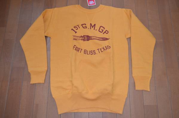 ●激安！ダブルワ-クスFORT BLISS.TEXASクル-ネックスウェットМ