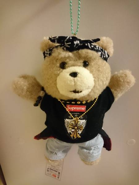 ぬいぐるみ テッド マスコット 三代目 J Soul Brothers 風 白