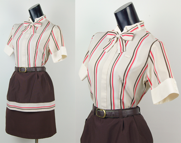 スカート裏地付き ファミレス デニーズ 旧ユニフォーム 制服 【公式通販】