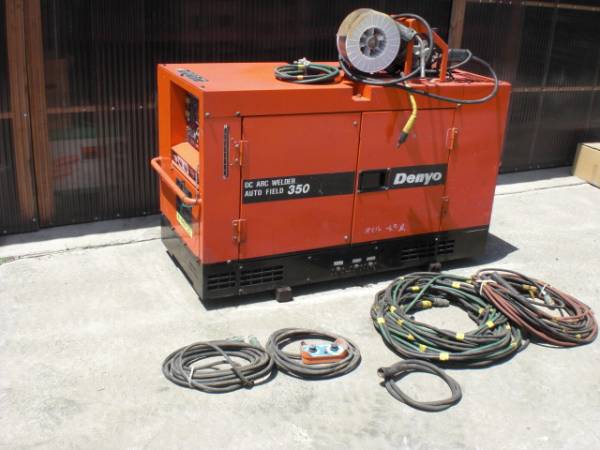 デンヨー ディーゼルエンジン 自動溶接機 発電機 ジャンク