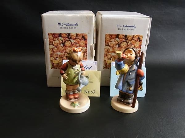 ☆ドイツ　ゲーベル社　フンメルドール　2点／箱付