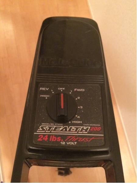 モーターガイド ステルス 200 st200 ハンドコン 24lbs エレキ(10馬力 