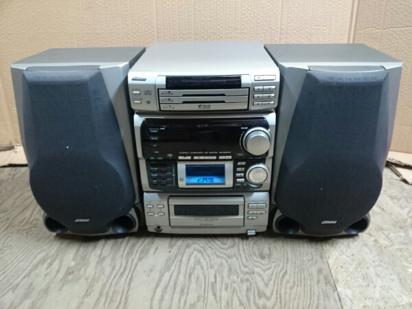 Victor ビクター 3CD 3MD システムコンポ CA-MXMD550 / 動作品 (MD