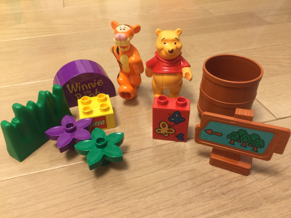 レゴLEGO 2983くまのプーさんデュプロのかくれんぼ 送205円(レゴ 