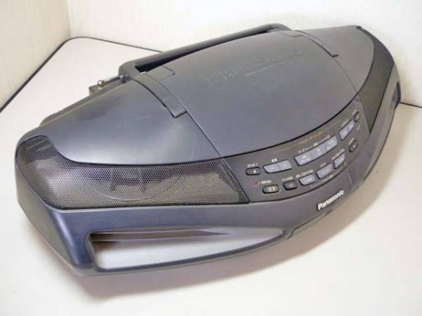 ジャンク○Panasonic CDラジカセ RX-ED77 コブラトップ○T-2 Panasonic