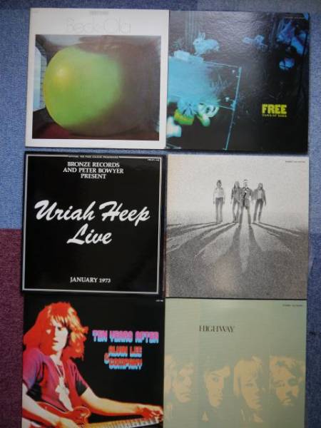 【165】 ５０-７０年代　ＲＯＣＫ名盤ＬＰ　７０種　